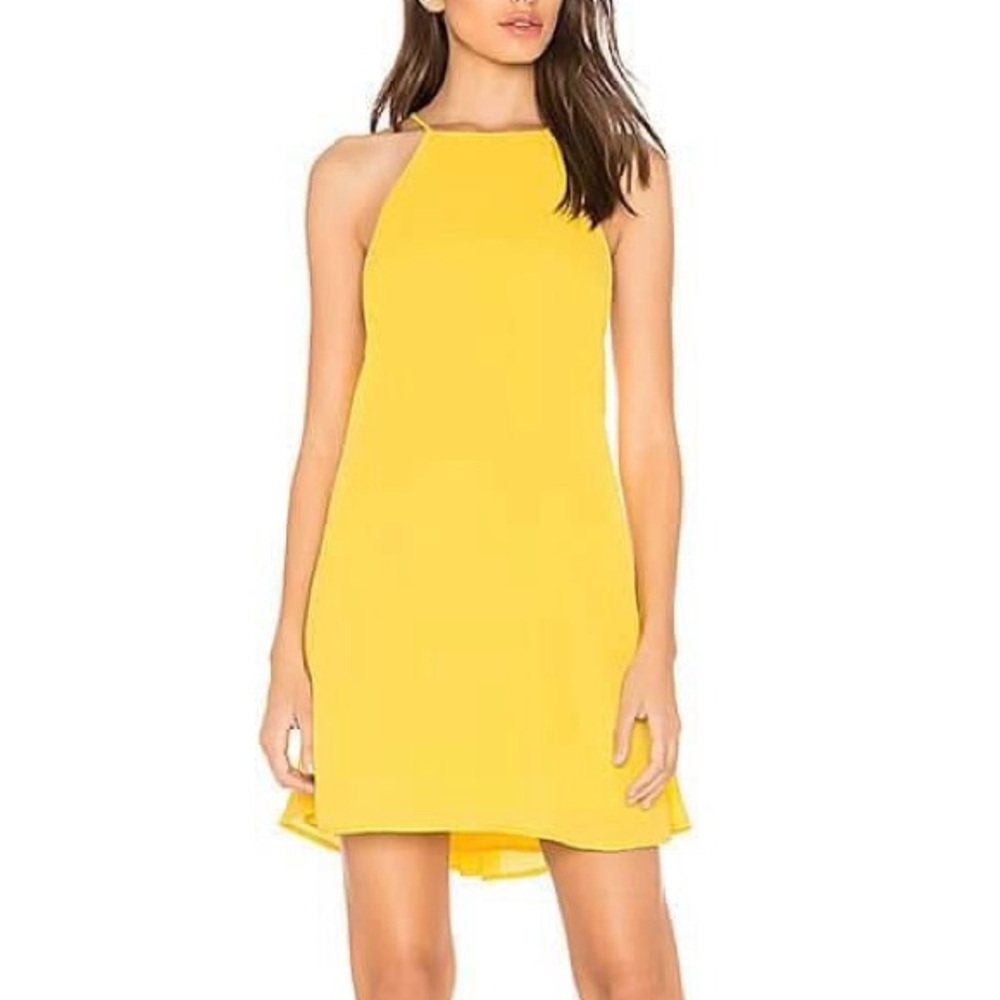 Show Me Your MuMu Byron Dress Yellow XS